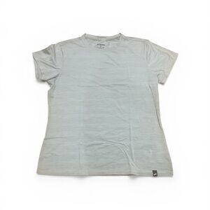 Brooks Women’s Performance T-Shirt Size S Light Grey Athletic Top Running Tee
